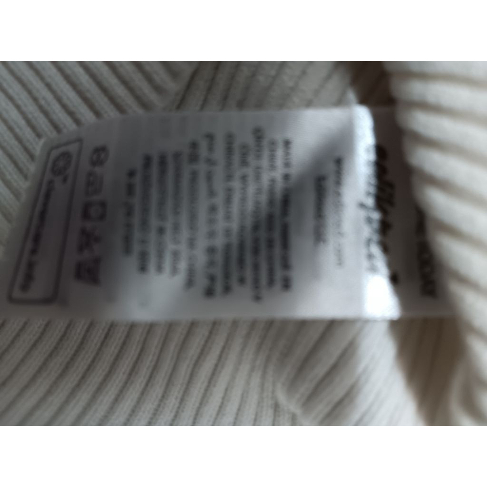 Edikted Ivory Ribbed Cut Out Dress - Picture 6 of 6